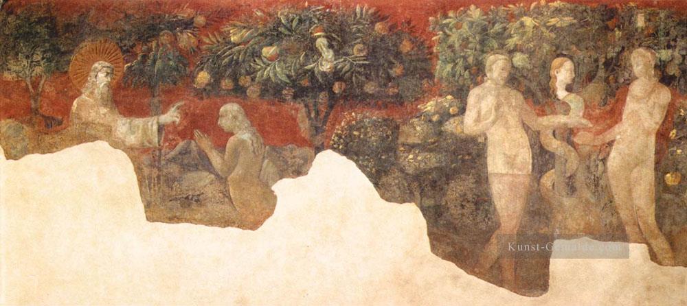 Erschaffung Evas Und Original Sin Frührenaissance Paolo Uccello Ölgemälde